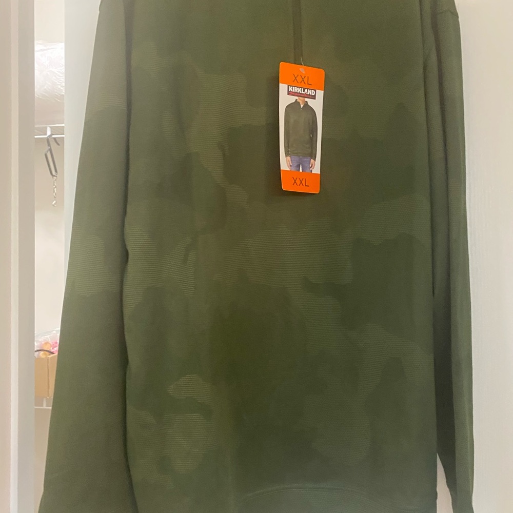 Camo colored Kirkland Signature  Windbreaker Jacket
